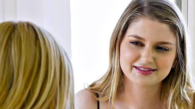 1st time lesbian sits on MILF lesbian after pussy fingering