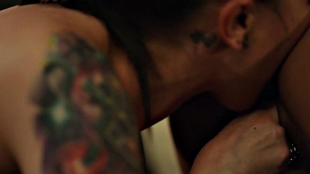 Black lesbian prison guard pussylicked and fingered