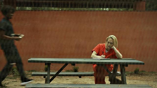 Black lesbian prison guard pussylicked and fingered