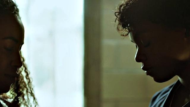 Black lesbian prison guard pussylicked and fingered