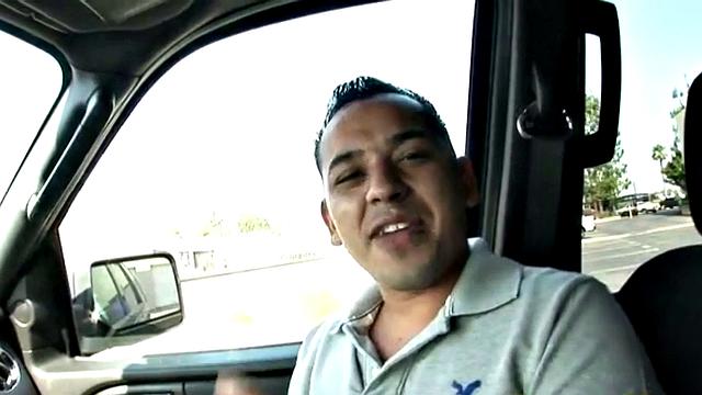 Doggystyled teen babe in POV fuck