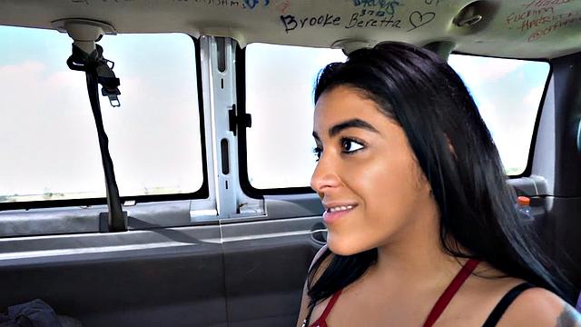 Pulled amateur stud gets gay BJ in van for money