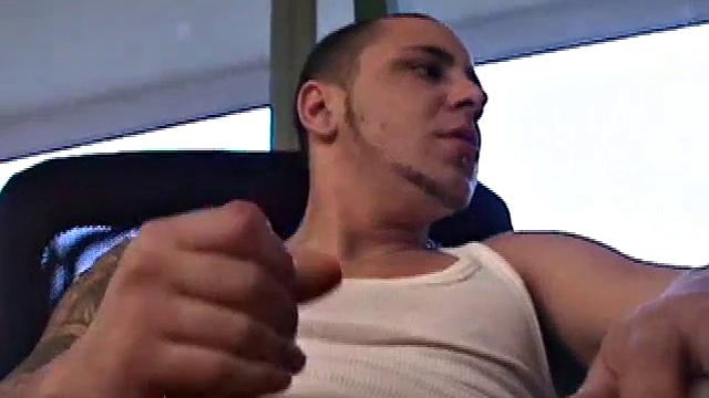 Bradley is back in front of the cameras for another hot solo. This hunk is so turned on by the internet porn he's watching, he whips his cock out and goes right to work.