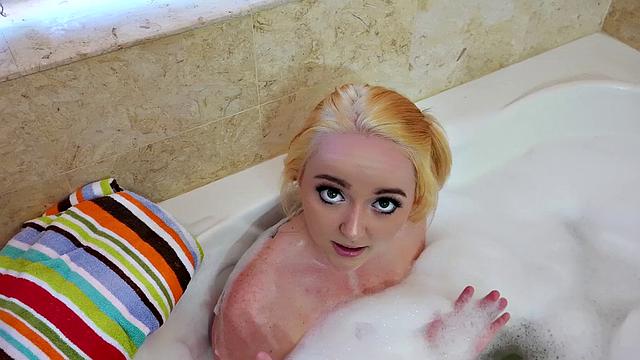 Bathing Beauty Gets it in the Rear