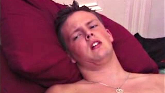 Straight Boy Law Jerking Off
