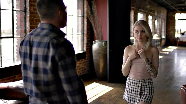 Petite alternative 21yo stepdaughter gets smashed by stepdad