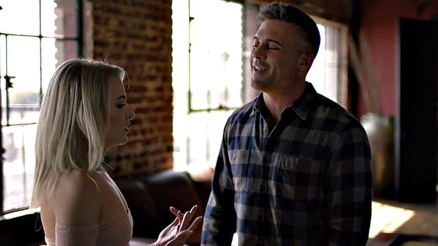 Petite alternative 21yo stepdaughter gets smashed by stepdad