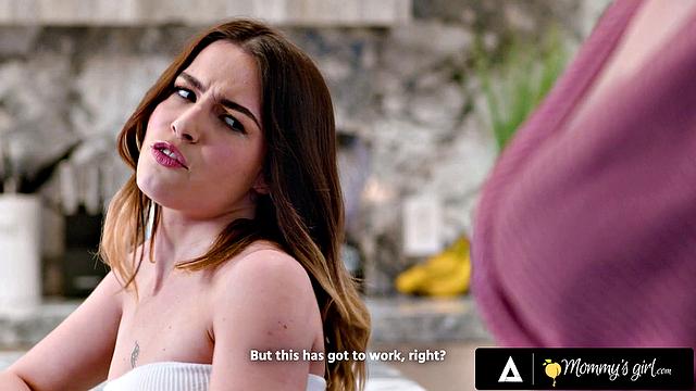 MOMMY'S GIRL - MILF Dee Williams Fucks Caring Stepdaughter Chanel Camryn - ENGLISH SUBTITLES