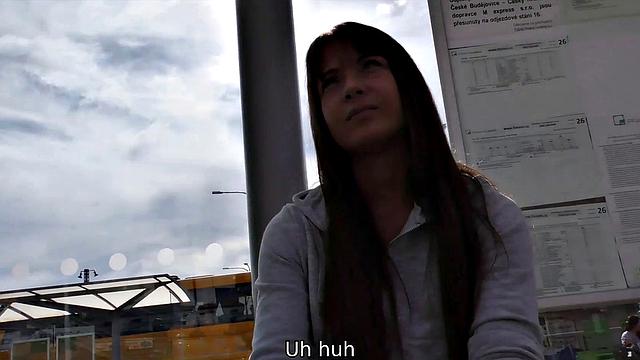 HUNT4K. Man for cash fucks girl who needed a place to stay with BF