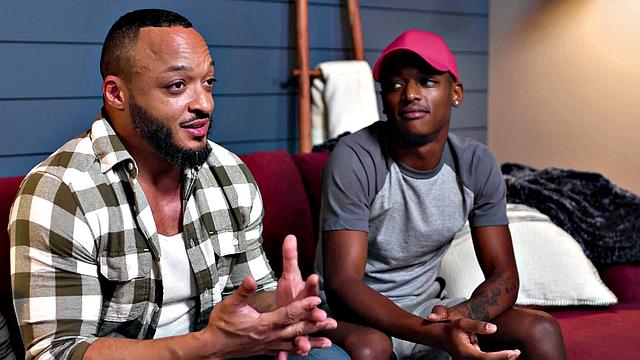 HETEROFLEXIBLE - Horny Twink Ty Santana Rides Stepdad Dillon Diaz's Cock After Stripping Game