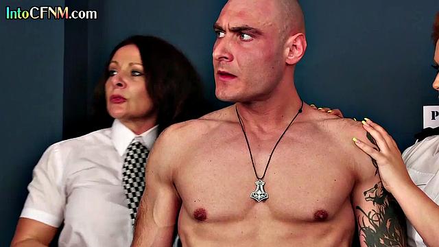 Stockings sluts jerking off lover