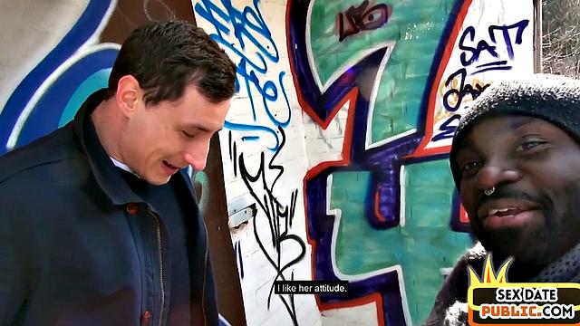 IR German public babe 3some outdoor on sex date