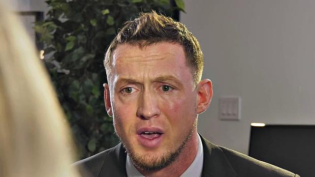 Bigtit office trans assfucking with a guy after receiving bj