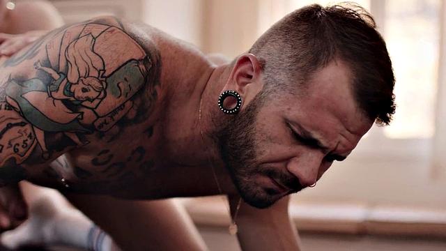 Nympho Shelly goes wild in the ass with a guy in the back of the van