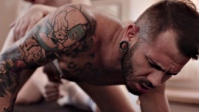 Nympho Shelly goes wild in the ass with a guy in the back of the van