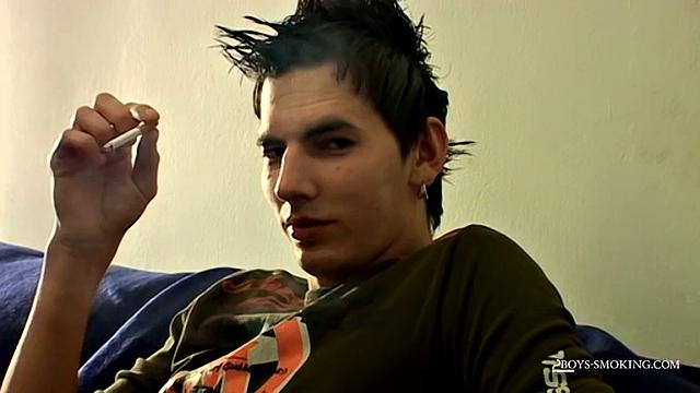 Hung Stud Antony Smokes and Strokes