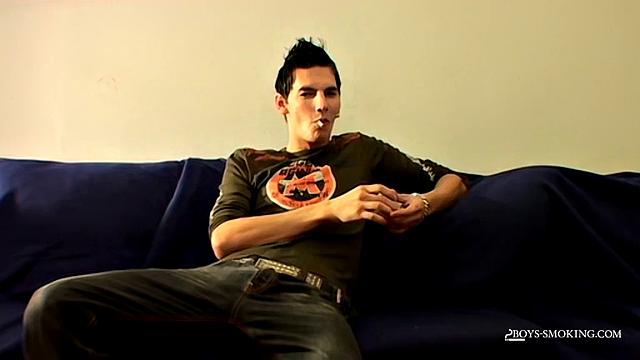 Hung Stud Antony Smokes and Strokes
