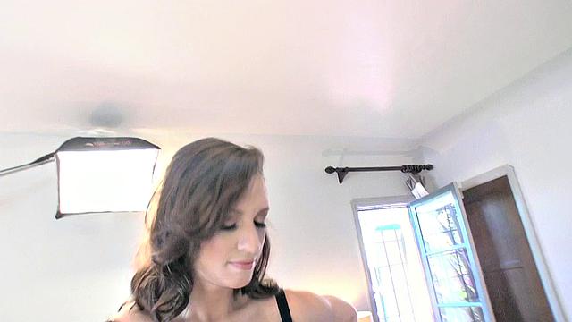 Lana Kendrick - Black And White Bra