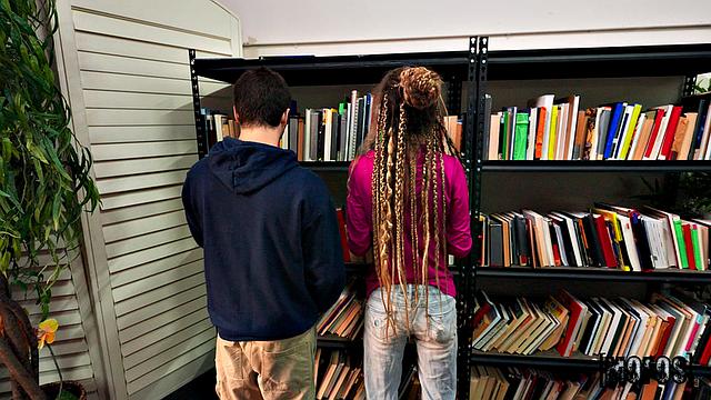 The Library Scene