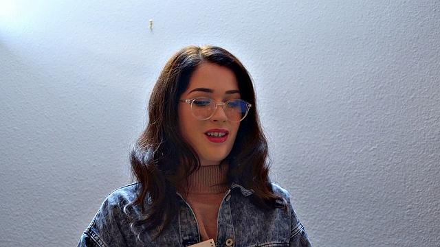 Blonde and brunette lesbians in high heels and glasses enjoy pussy licking, pussy fingering, face sitting and more