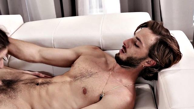 Busty babysitter getting analfucked by boss after work