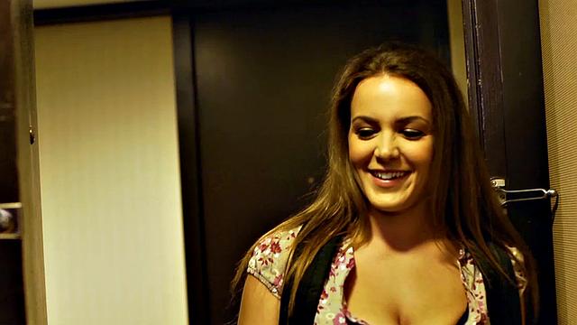 Natasha Nice is one hot student in need for some financial help