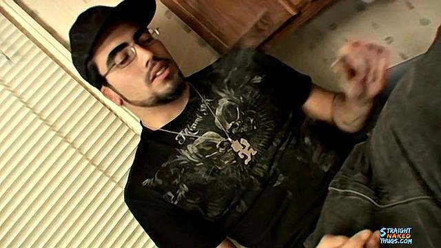 Spanky Strokes His Bushy Cock - Spanky