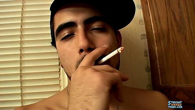 Spanky Strokes His Bushy Cock - Spanky