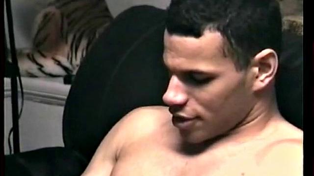 Straight Boy Dino Cums twice