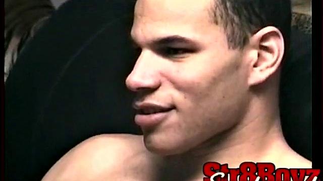 Straight Boy Dino Cums twice