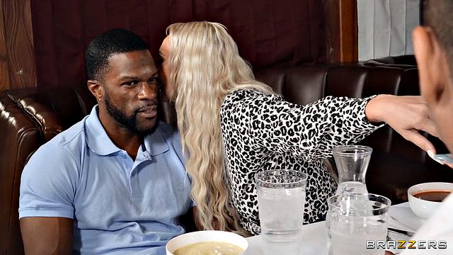 Waiter Gets Sered a Round Ass