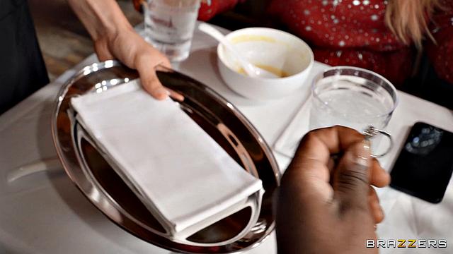 Waiter Gets Sered a Round Ass