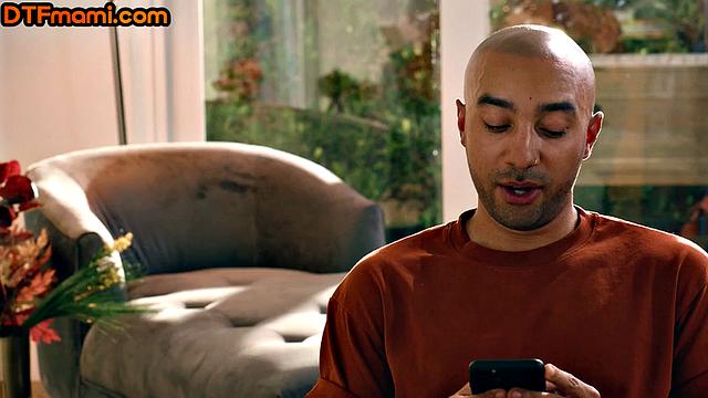 Big-titted cougar fucked by lover