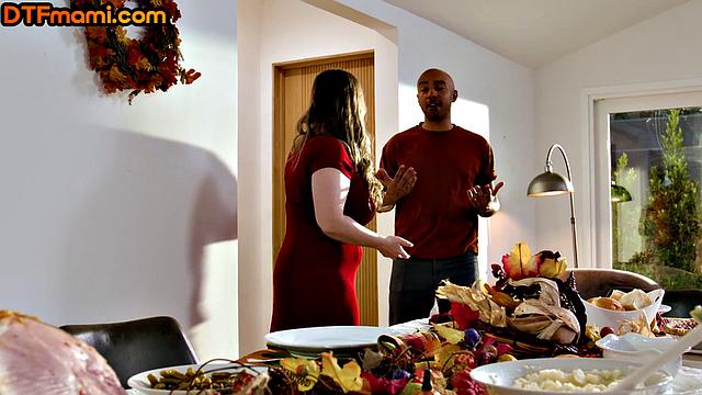 Big-titted cougar fucked by lover