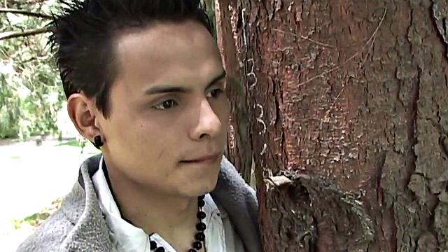 Skinny Latino twink fucks BF's greedy asshole at home