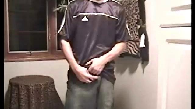 The boy who calls himself Midnight strips down to show his lean, smooth build and big package. Once hard, he turns around to finger his ass. While jacking off, he stops to show us his precum, before feeding it to himself.