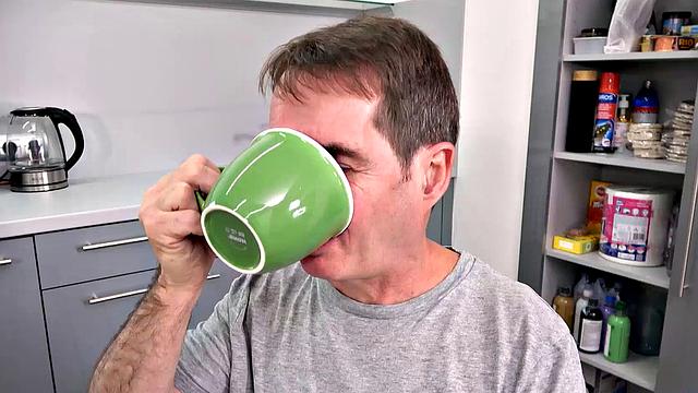 DADDY4K. Babe is prepared for hot carnal fun with her BFs stepfather