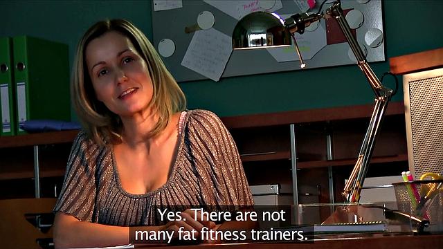 Blonde receptionist Sucks & Fucks for a Promotion in POV Office Sex