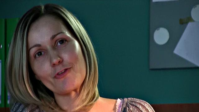 Blonde receptionist Sucks & Fucks for a Promotion in POV Office Sex