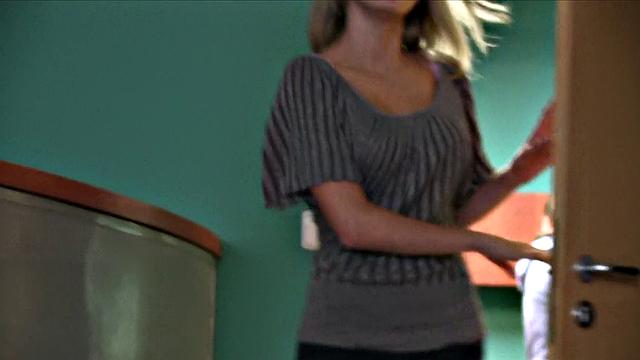 Blonde receptionist Sucks & Fucks for a Promotion in POV Office Sex