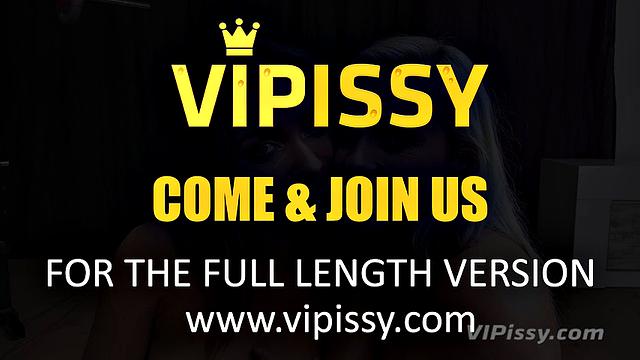 Fitness Turns Into Pissing Session