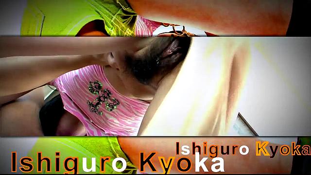 Ishiguro Kyoka fucked hard and jizzed in her wet