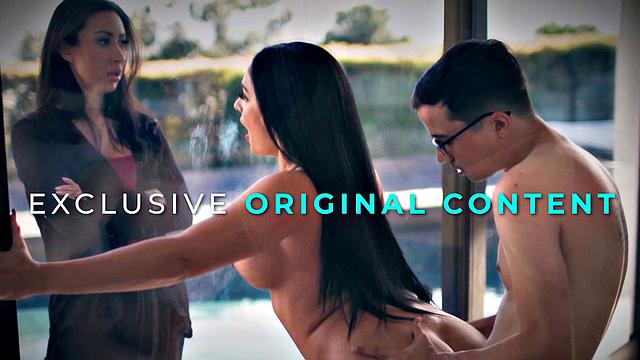 DEVILS FILM - Hot MILF Stepmom Cassie Del Isla Likes Getting Her Ass Fucked By Her Stepson