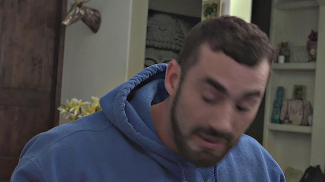 Smalltits tgirl drilled by stepbrother after blowjob