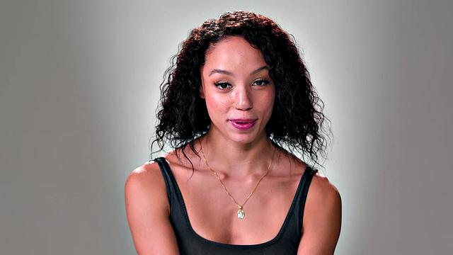 Inked ebony babe solo toying her pussy till orgasm