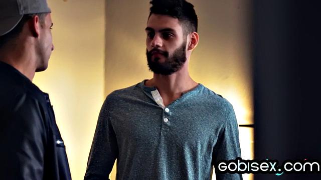 Petite blonde pleasing Bisex guys