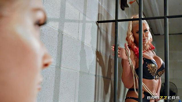 Lesbian Strap-On To Gag On