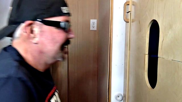 Dark Ebony Gloryhole Blow and Swallow