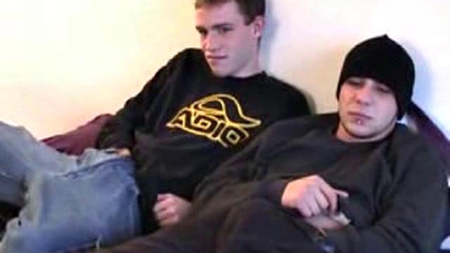 Str8 Nate and Bradley Blow Dick