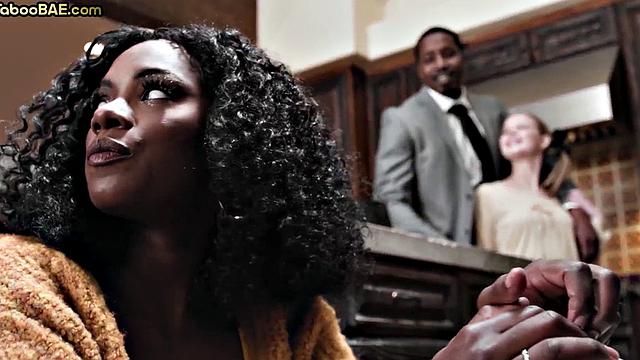 Tiny 21yo babe in lingerie pounded in doggystyle by BBC